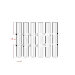 Clear Glass Vase For Plant Bottle Flower Pot Hydroponic Container Decor Wedding Party