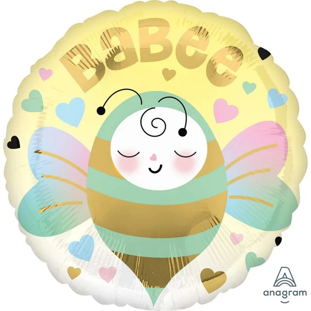 Foil Balloon - Standard HX Babee Bee Baby (45cm)