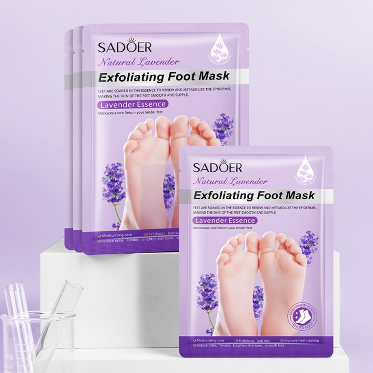 Lavender Exfoliating Foot Mask