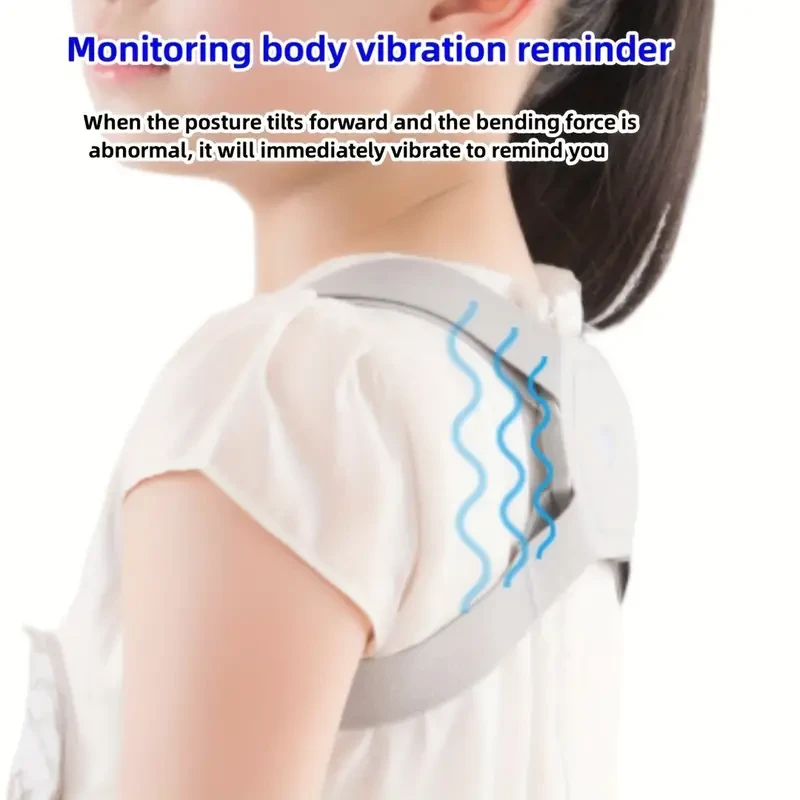 Smart Posture Trainer and Corrector - Upper Back and Clavicle Support