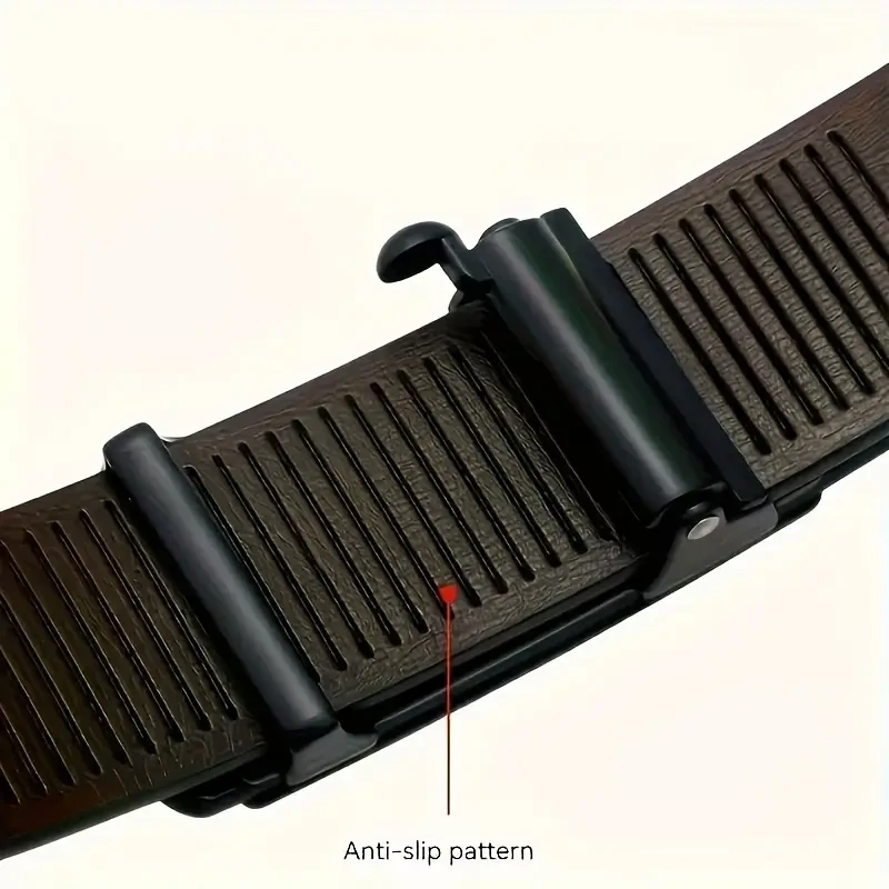 Men's Automatic Buckle Belt - Fashionable and Casual for Jeans