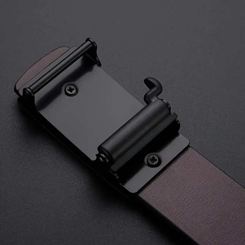Men's Automatic Buckle Belt - Fashionable and Casual for Jeans