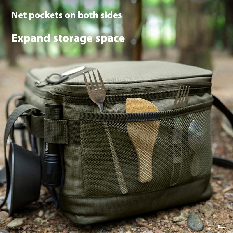 Large Capacity Outdoor Folding Storage Bag Waterproof Portable Camping & Picnic Organizer