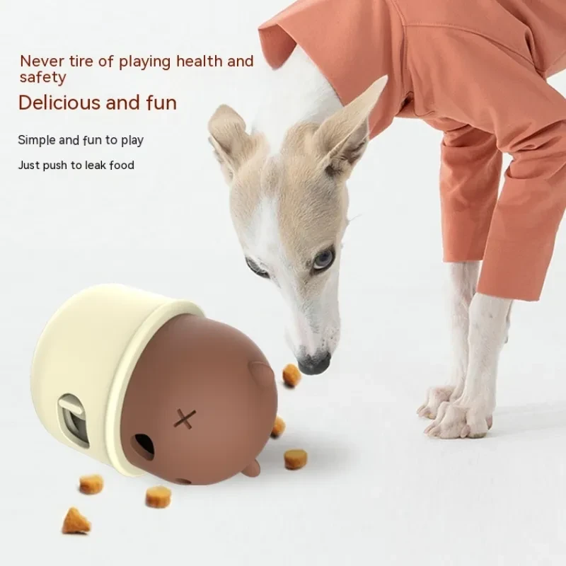 Pets Leakage Food Feeder