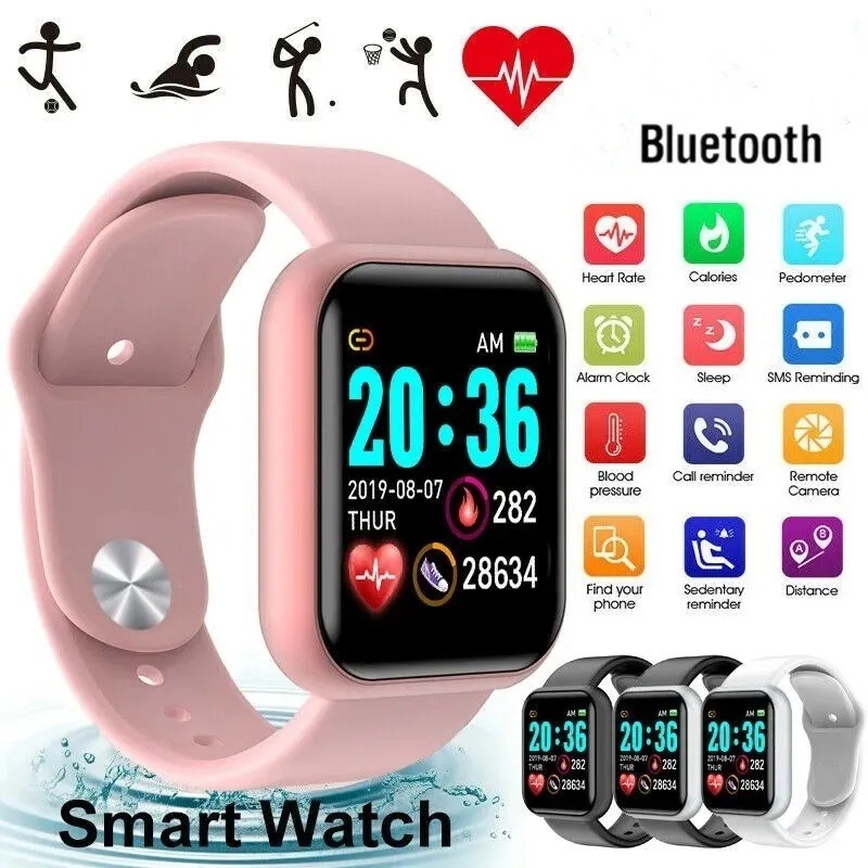 Smart Watch for Women & Men Bluetooth Fitness Tracker with Music, Sleep Monitor & Sport Features