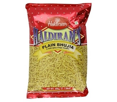 BHUJIA PLAIN 200GM 40s (HALDIRAMS)