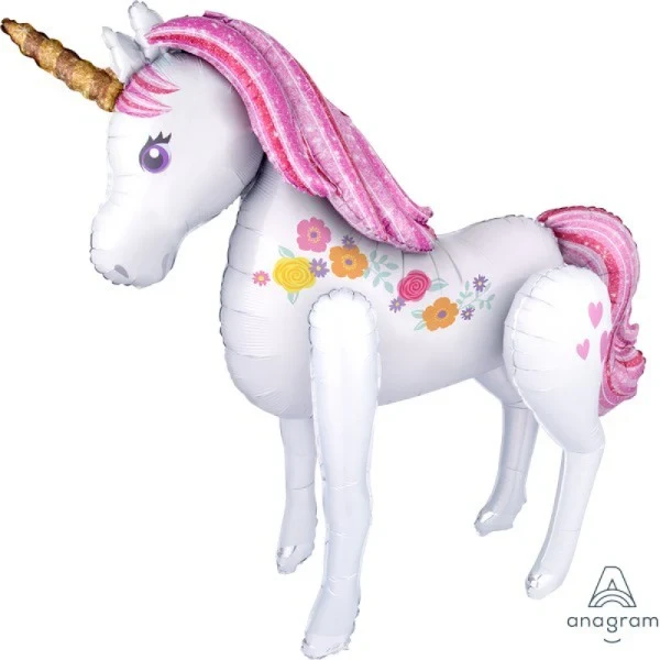 Foil Balloon - Airwalker Magical Unicorn