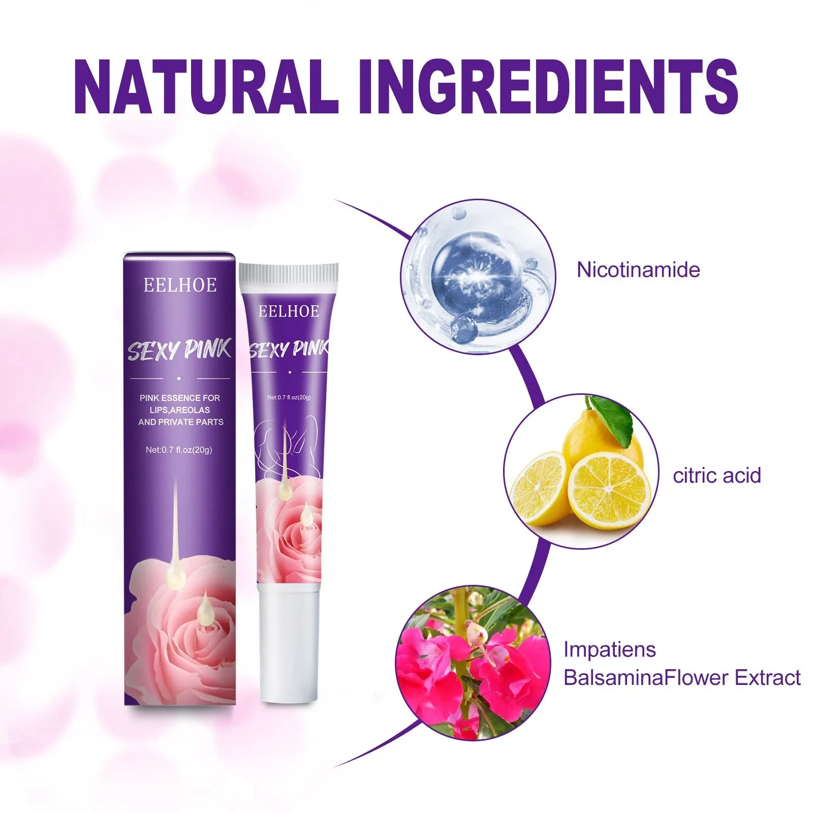 Intimate Area and Areola Rejuvenator Melanin Removal Cream
