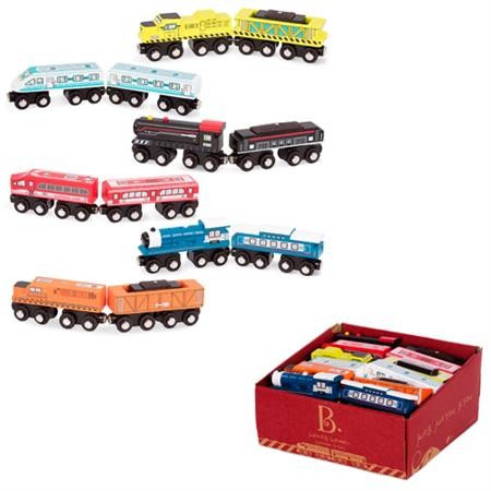 B. Wood & Wheels Wooden Trains