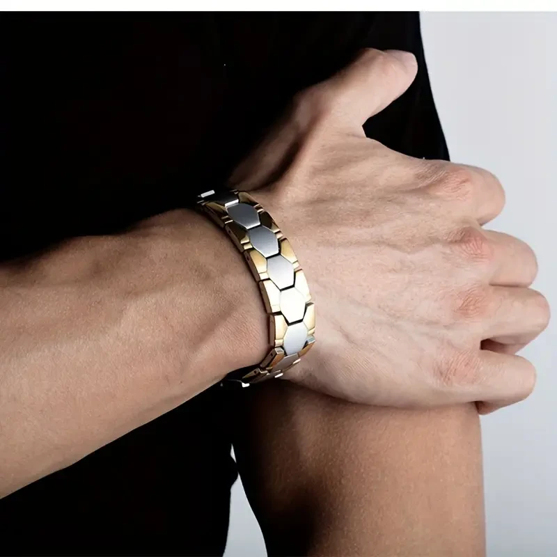 Domineering Titanium Steel Men's Bracelet