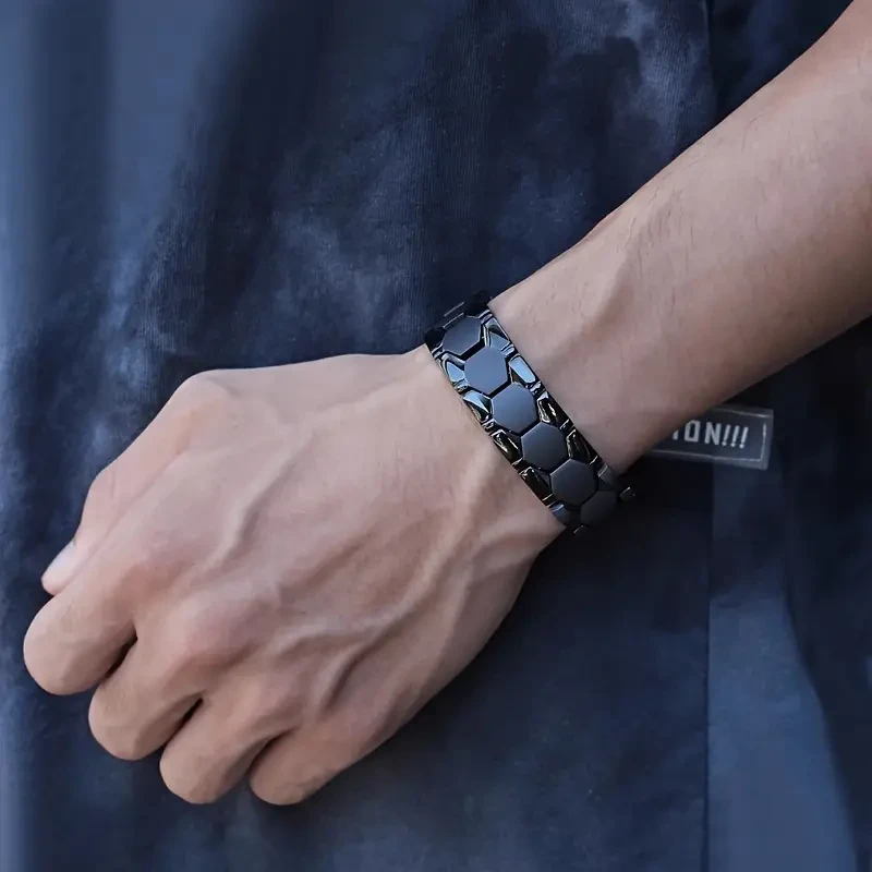 Domineering Titanium Steel Men's Bracelet