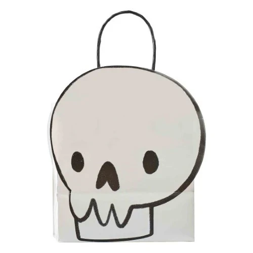 Boo Crew Skull Halloween Paper Party Bags