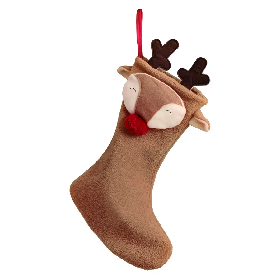 Christmas Stocking - Merry Little Reindeer