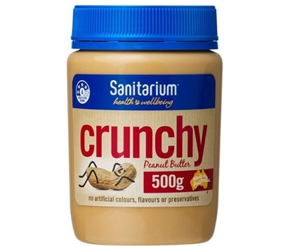 PEANUT BUTTER CRUNCHY 500GM (SANITARIUM 80065)