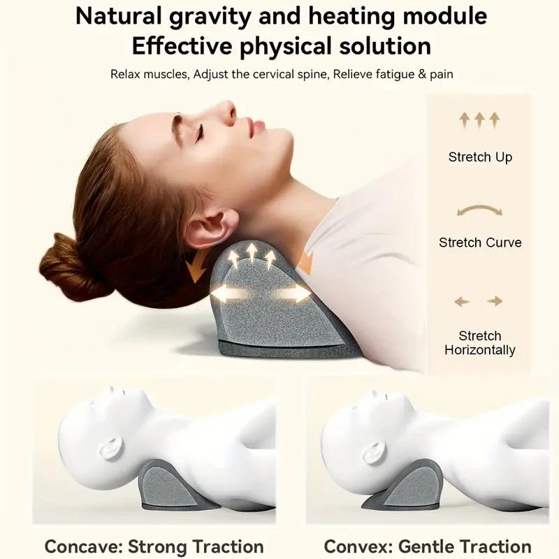Heated Neck Stretcher - Graphene Heated Cervical Traction Device
