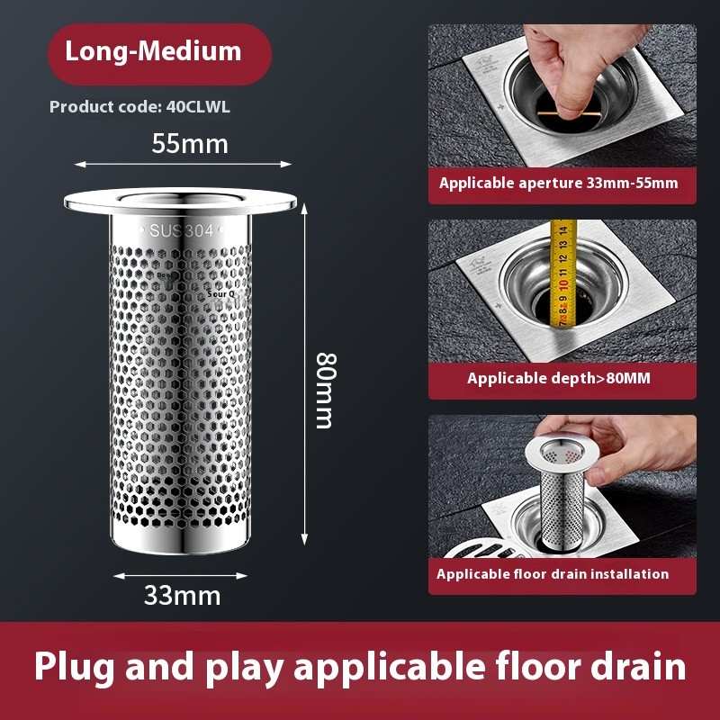 Wash Basin Leaking Plug Bounce Core Drainer Accessories With Strainer