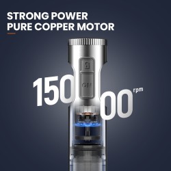 MIUI Hand Immersion Blender  1000W 4-in-1 Stainless Steel Food Mixer with 700ml Beaker & 500ml Processor