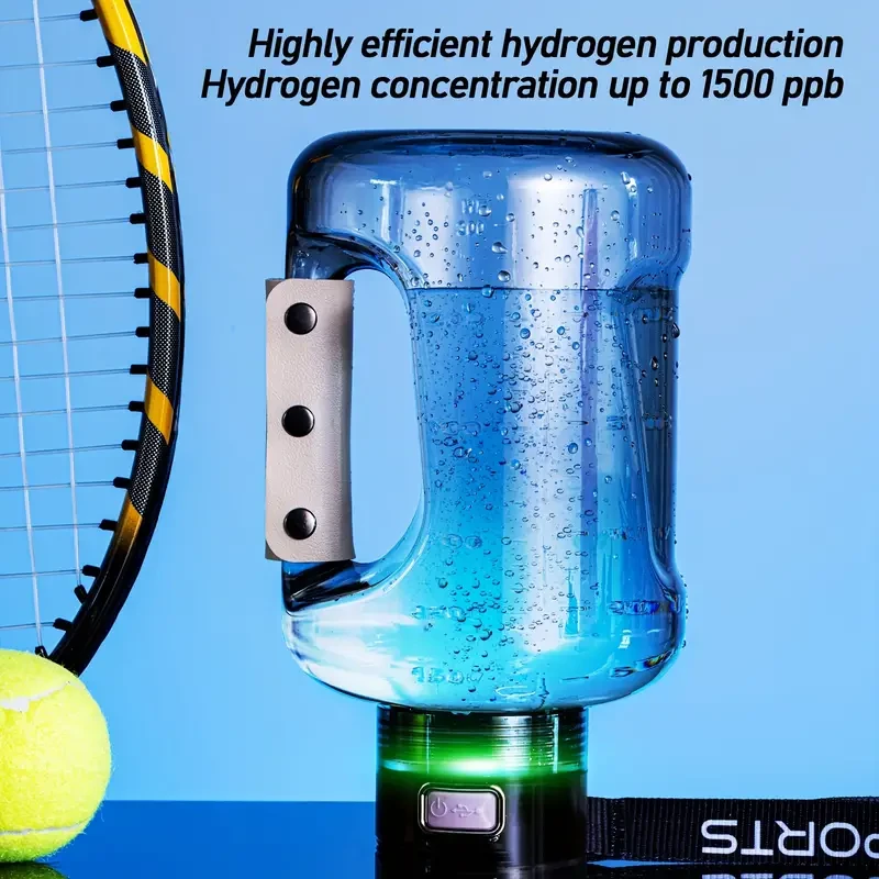 Portable Hydrogen Water Bottle - Rechargeable Hydrogen Water Ionizer