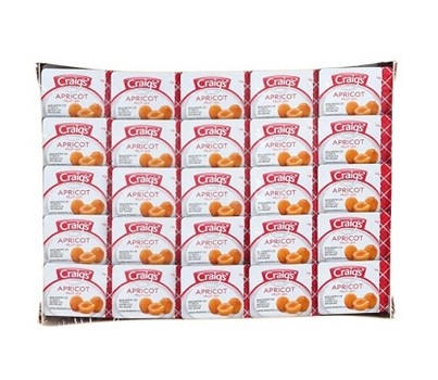 JAM APRICOT PORTIONS 14GM 75s (CRAIGS 87041)