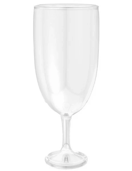 Jar - Tall Round Pedestal Plastic (Clear)