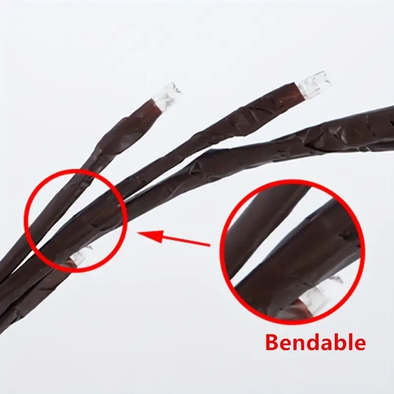 Decoration USB Powered DIY Christmas Tree Vine Lights