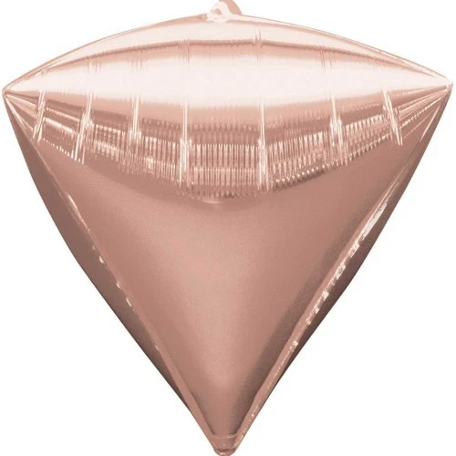 Foil Balloon - Ultrashape Diamondz Rose Gold