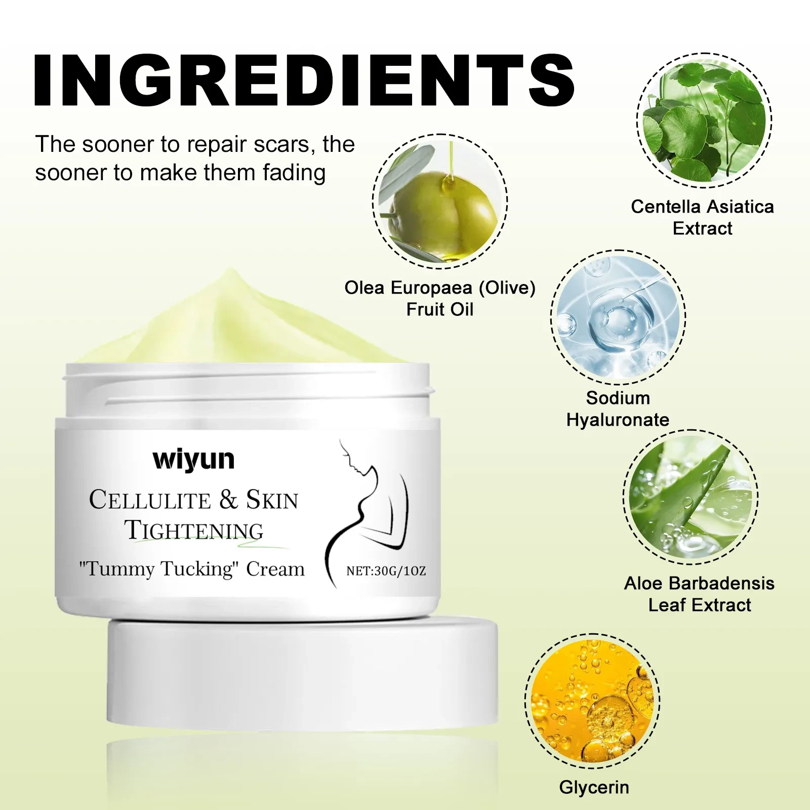 Scar Pregnancy Wound Skin Repair Cream
