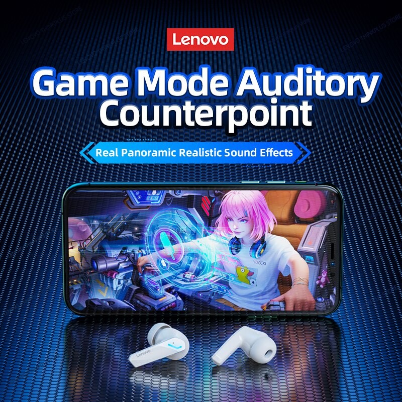 Lenovo GM2 Pro Bluetooth 5.3 Earphones Sports Wireless In-Ear Headset