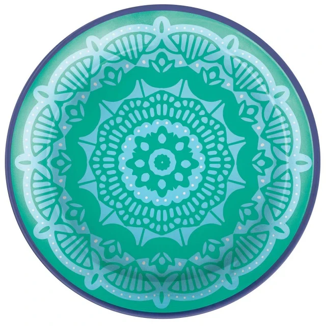 Dinner Plates - Round Boho Vibes Melamine (26cm) (Pack of 4)