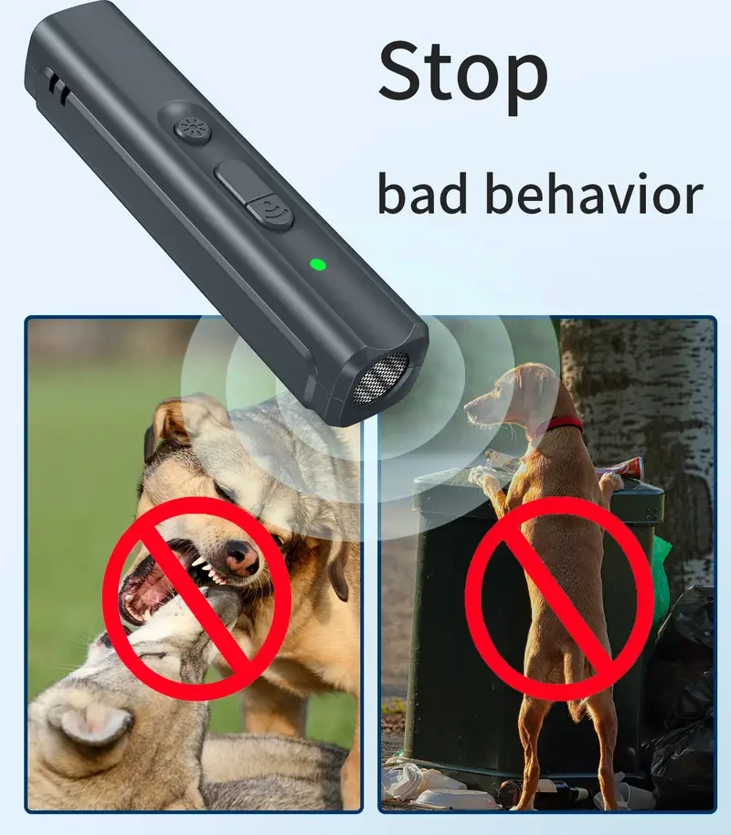Rechargeable Ultrasonic Dog Bark Control Device