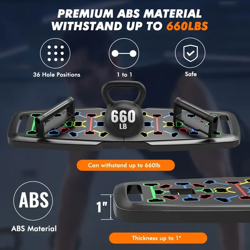 16 in 1 Multi-Function Push Up Board