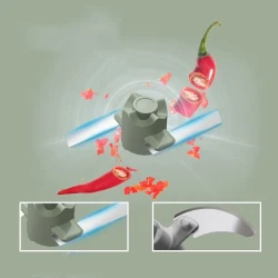New home kitchen twisting garlic masher