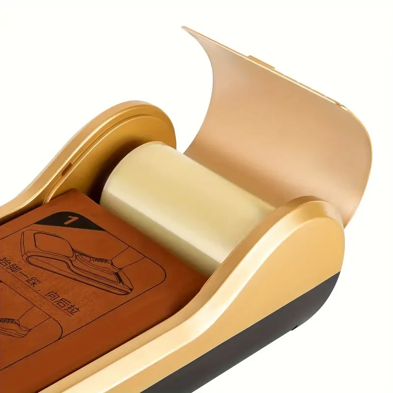 Automatic Shoe Film Machine - Portable Step-on Shoe Cover Dispenser