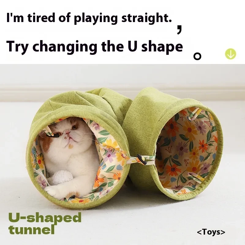Pet Cat Tunnel Self-Hi Relief Toy