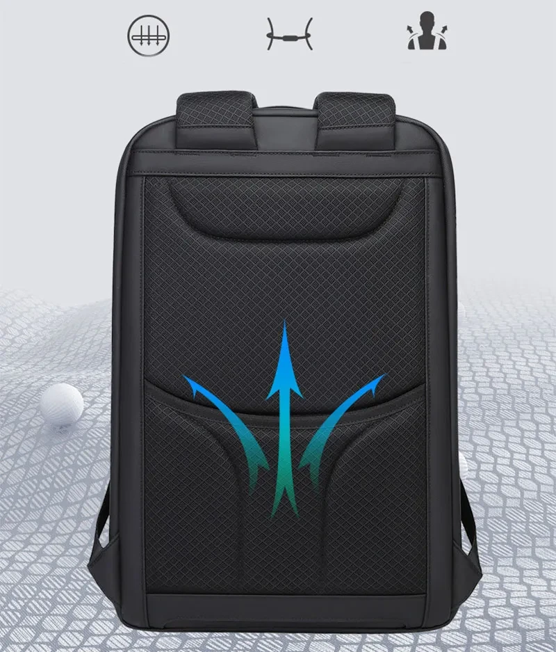 Men's Business Bags Large Capacity Computer Travel Backpack