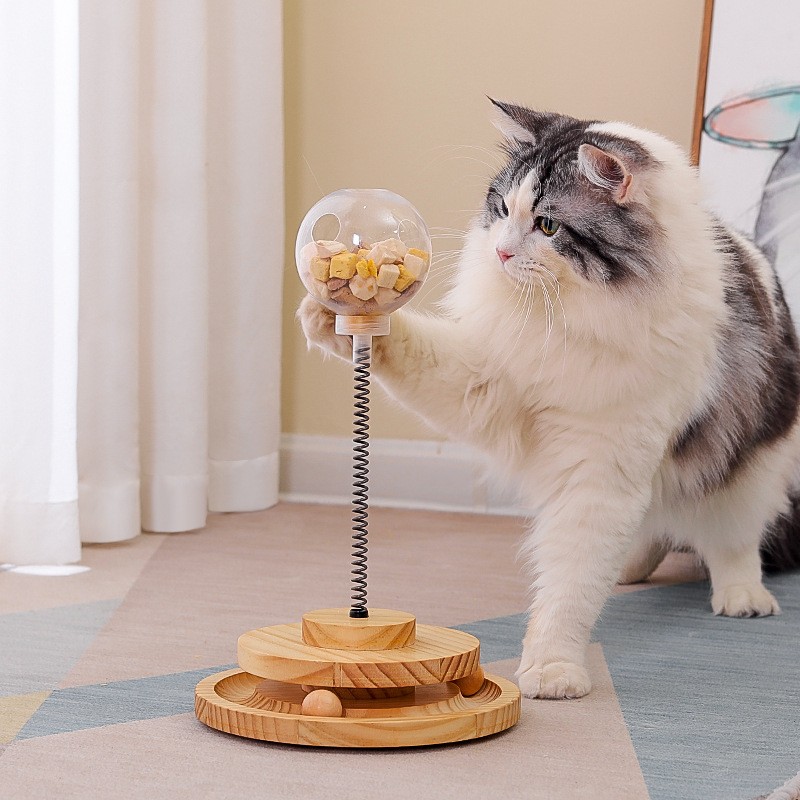 Interactive & Fun Cat Feeder Toy