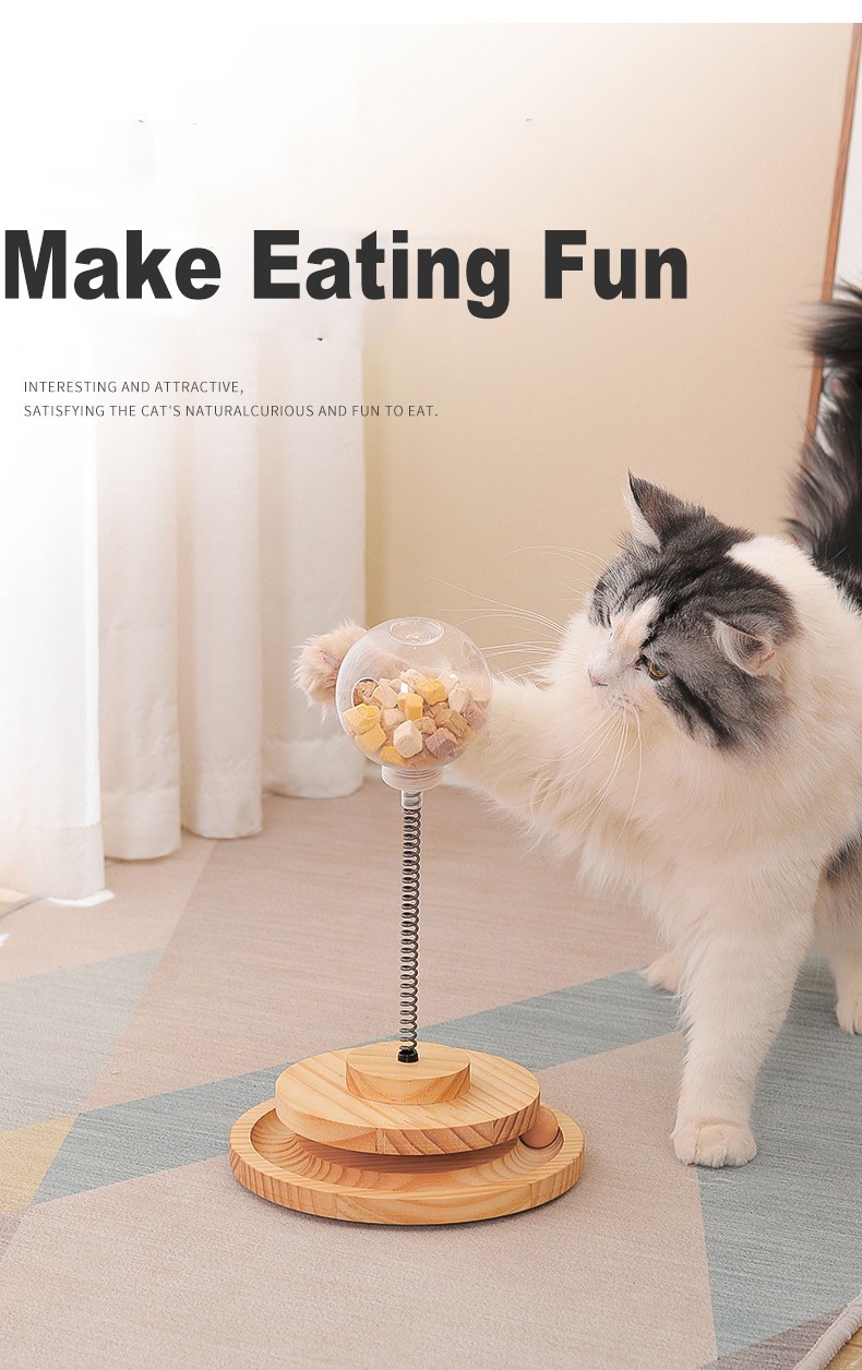 Interactive & Fun Cat Feeder Toy