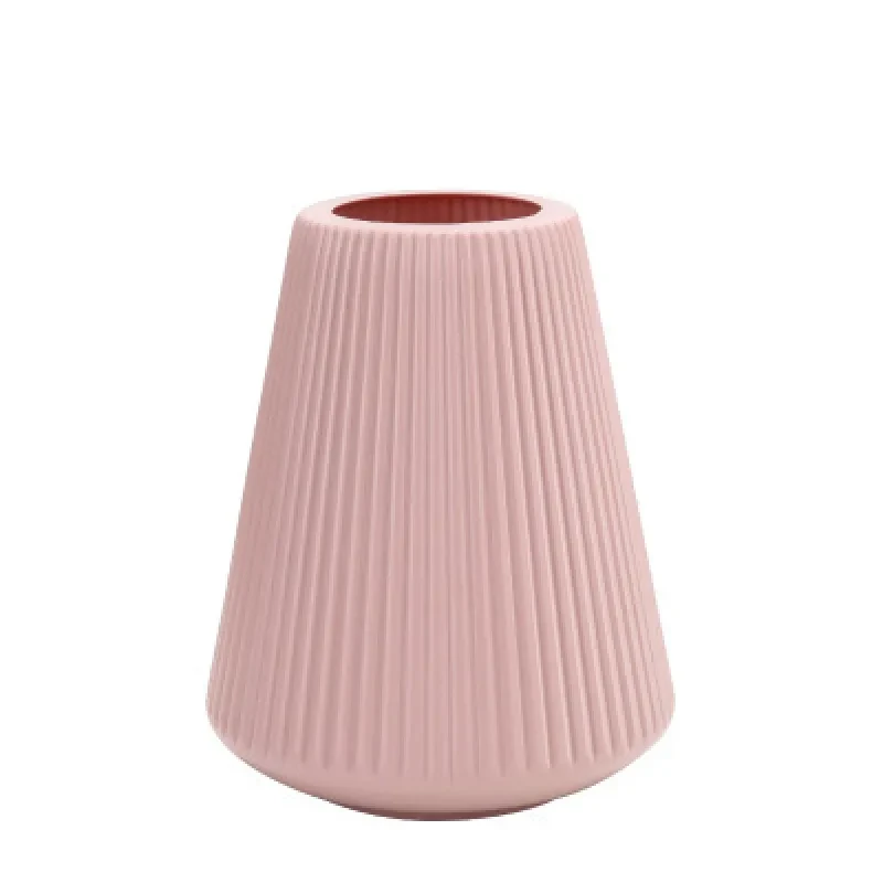 VibrantBloom Melamine Decorative Vase