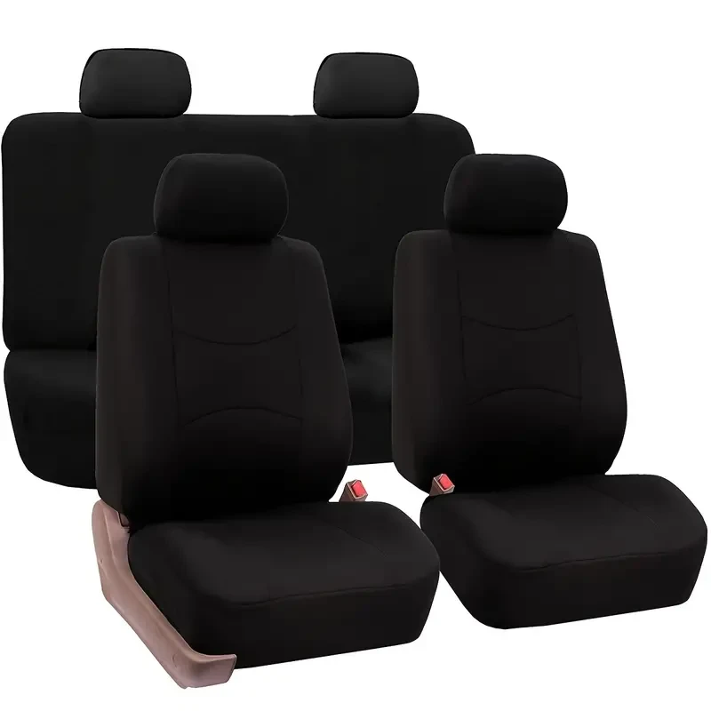 5-Seat Universal Car Seat Covers - Premium Waterproof Polyester Protector for Cars, Trucks, SUVs
