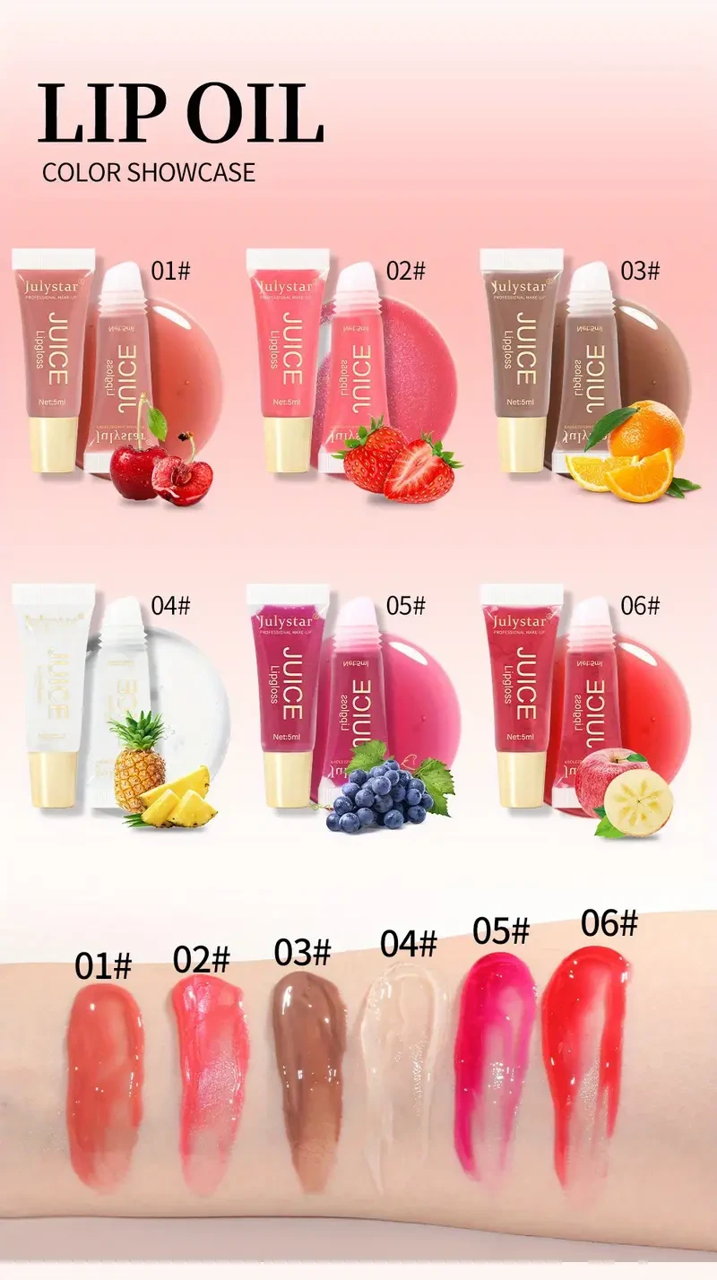 Watery Crystal Clear Jelly Lip Oil