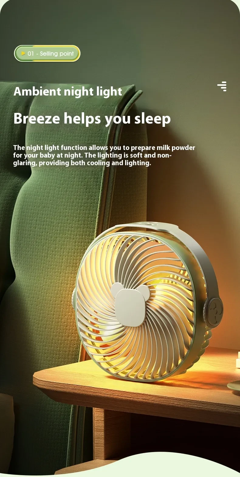 Portable Home Dormitory Usb Fan