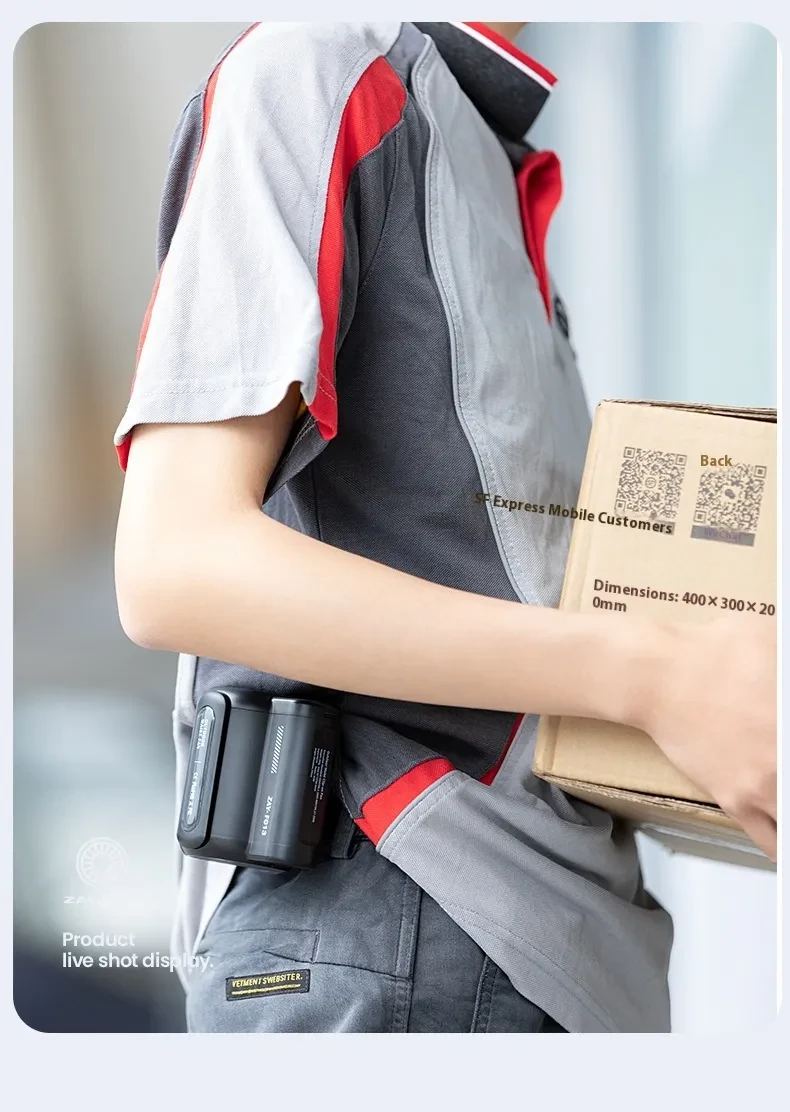 Portable Large Wind Usb Charging Outdoor Sports Construction Site Summer Cooling Portable Small Air Fan For Outdoor Sports Travel Work