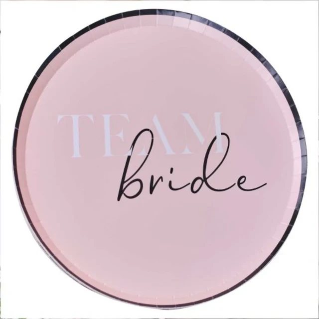 Future Mrs Team Bride Hen Party Paper Plates NPC - Pack of 8