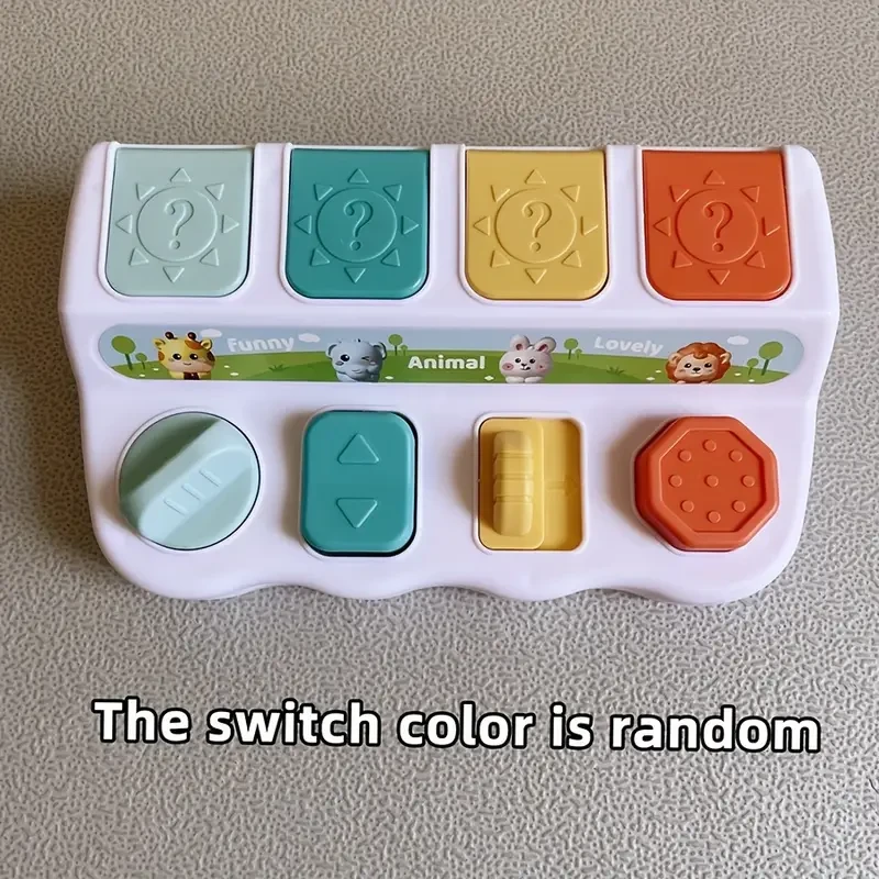 Pop-Up Animal Learning Box - Enhances Logic & Memory Skills