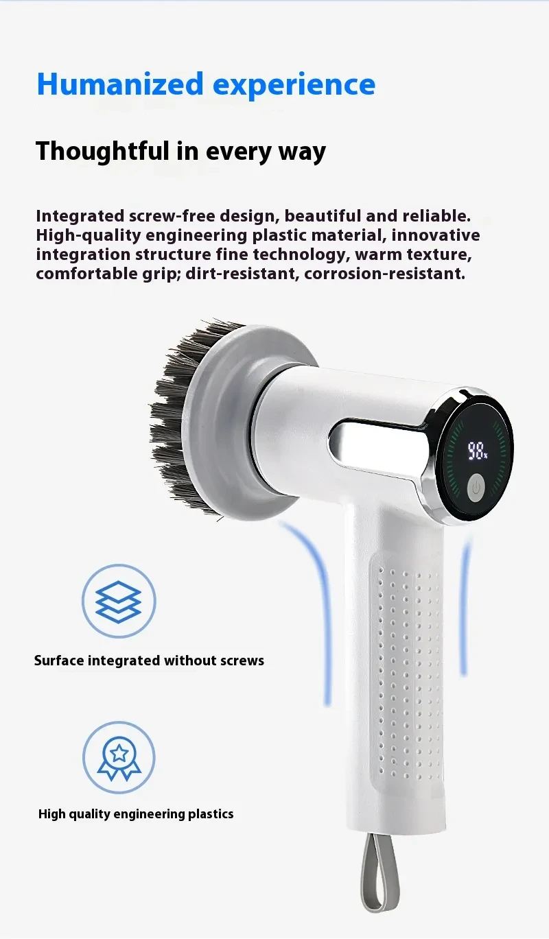 Smart Display Electric Cleaning Brush