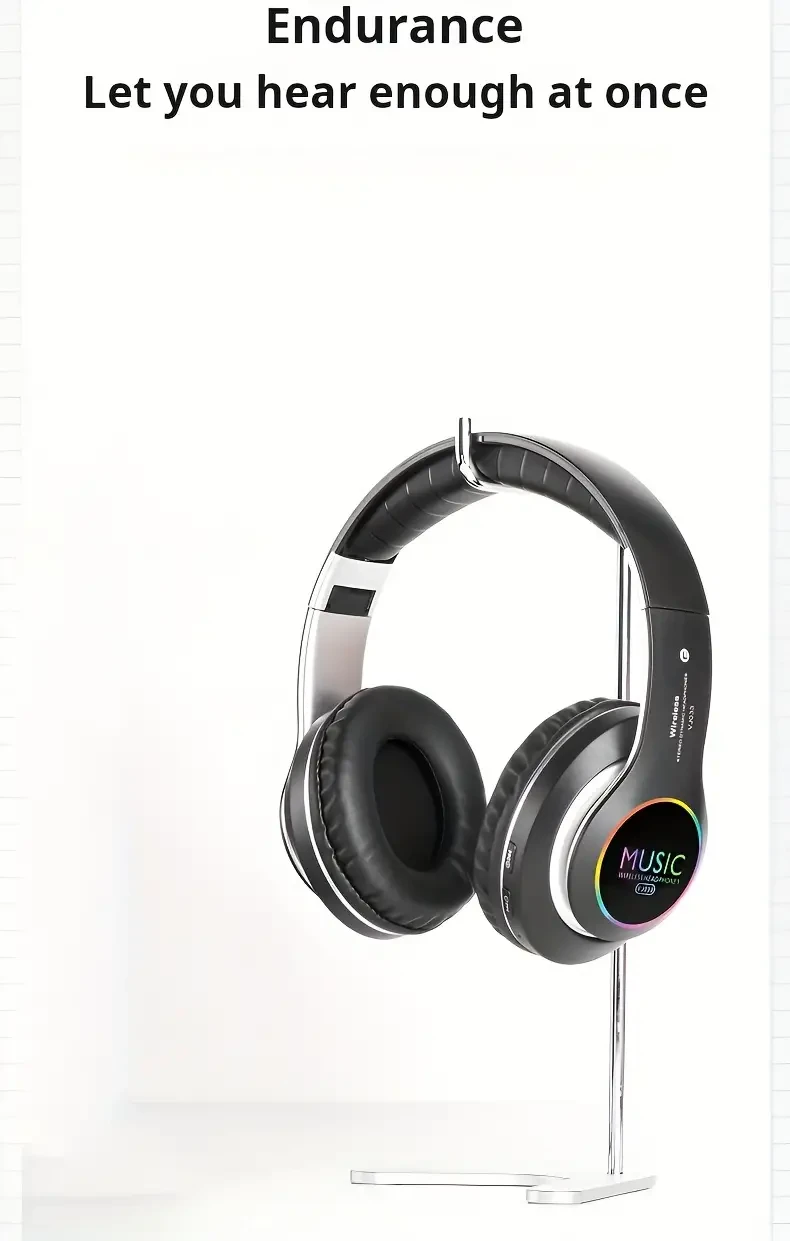 Wireless Stereo Headphones - Deep Bass,