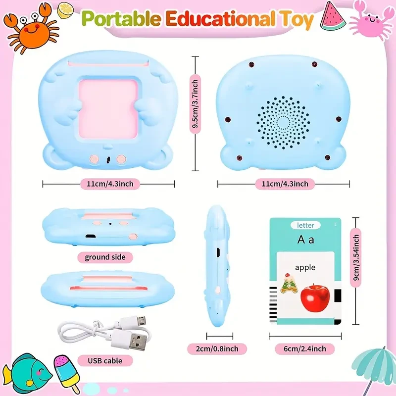 Speaking Card Early Education Learning Toy - Language Learning & Word Reader