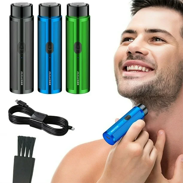 Mini Electric Shaver Portable Car Rechargeable Shaver