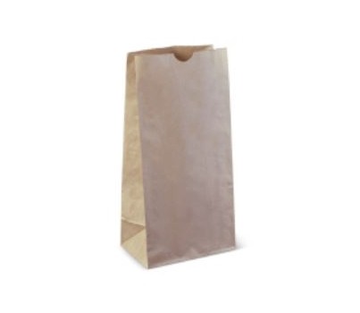 BAGS SOS #8 314x154x100MM KRAFT 1000s (DETPAK C243S0010)
