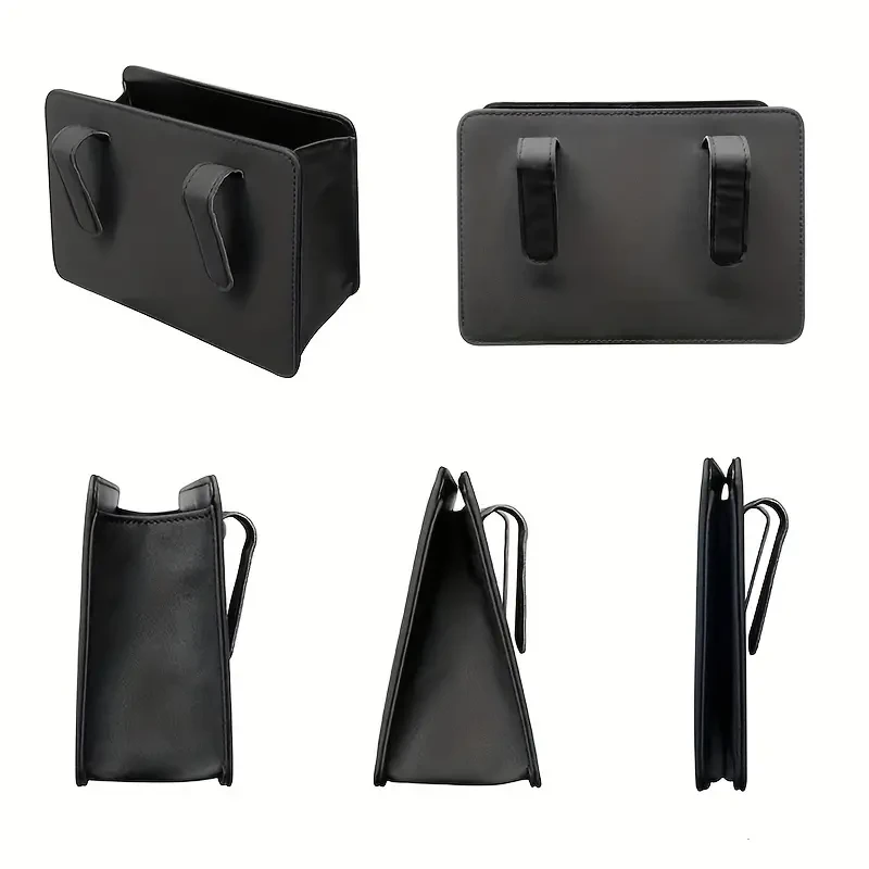 Foldable Car Trash Can & Storage Organizer